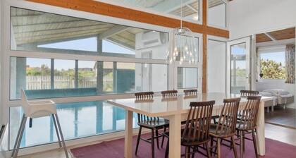Pool house close to the coast