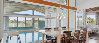 Pool house close to the coast