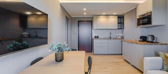 Beautiful apartment for 4 guests with pool, A/C, WIFI, TV, terrace and panoramic view