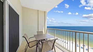Comfort Condo, 1 Bedroom, Balcony, Beach View | Balcony