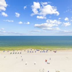 Accommodatie ligt op het strand