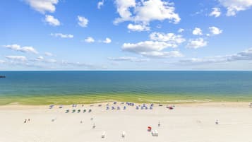 On the beach