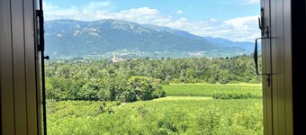 Spacious country house, perfect for bike rides and vineyard visits.