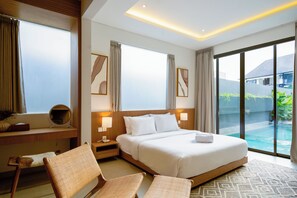 4 bedrooms, in-room safe, blackout curtains, iron/ironing board - Yoki Villa by Betterplace (Canggu)