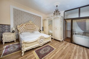 Studio Deluxe, vue ville | Ameublement personnalisé, Wi-Fi gratuit, draps fournis