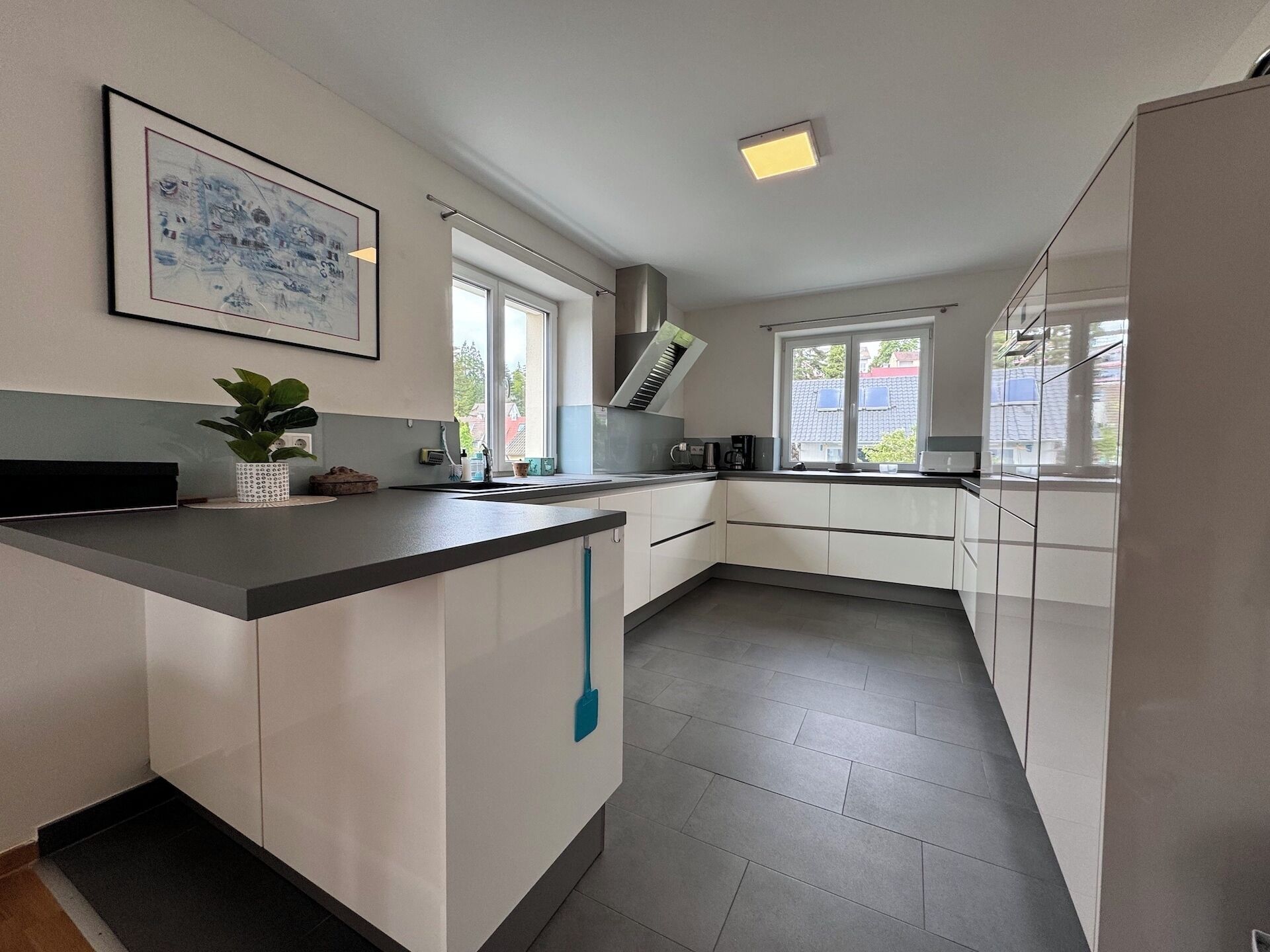 Kühlschrank, Ofen, Herdplatte, Geschirrspüler