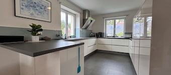 Family-friendly vacation apartment in a quiet location with a large terrace