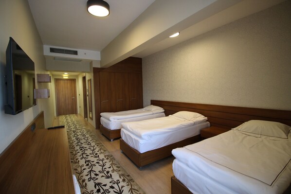 Standard Triple Room | Desk, laptop workspace, iron/ironing board, free WiFi - Balkan Konukevi (Istanbul)