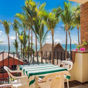 Apartment | 1 bedroom, Internet - Ocean View 1Br Condo-balcony-beach-pool - 202 (Puerto Vallarta)
