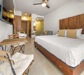 Leilighet | 1 soverom og internett