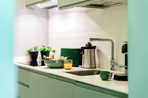 Appartement, vue piscine | Cuisine privée
