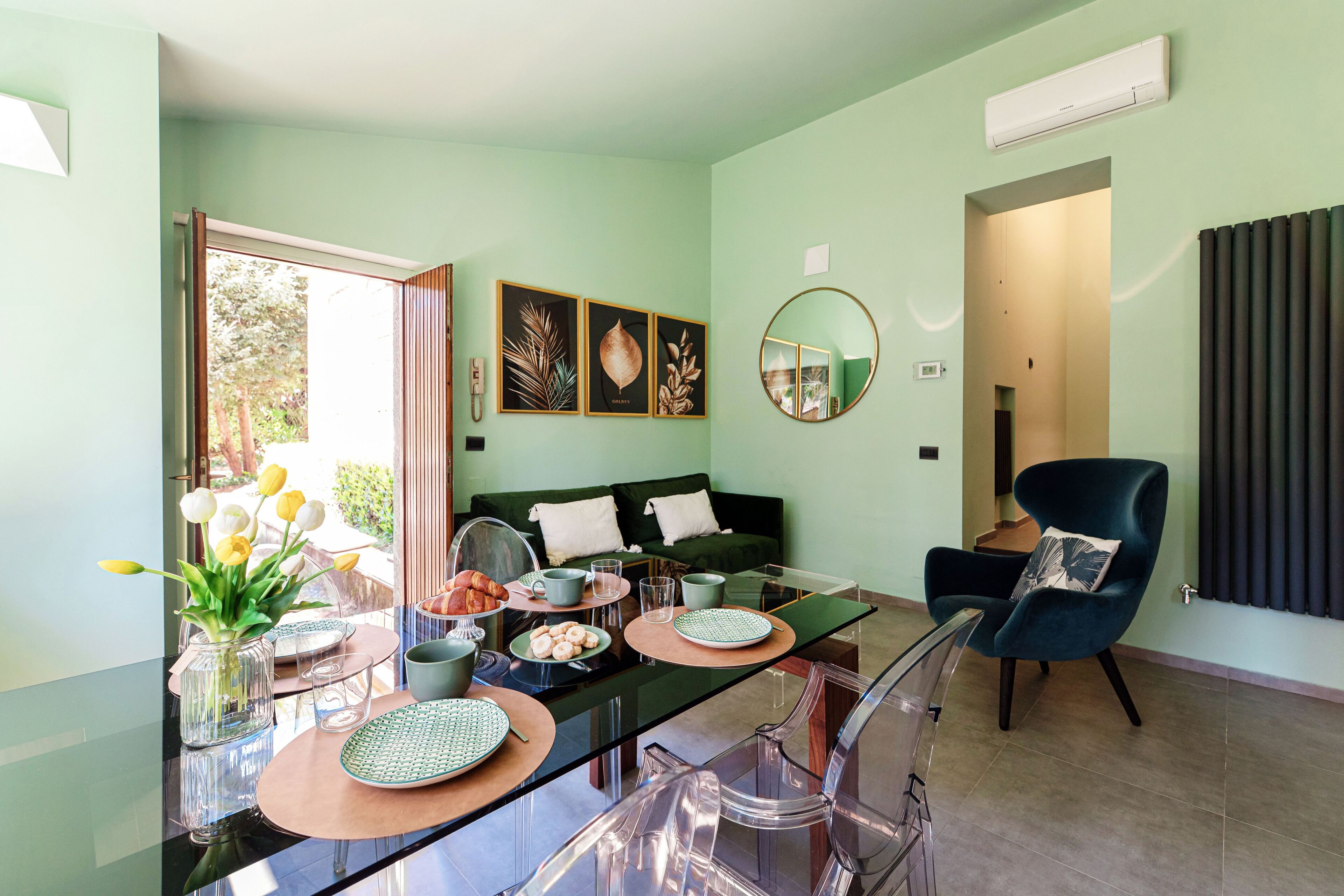 Apartment, Pool View | Dining room