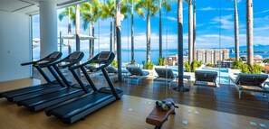 Apartment | 1 bedroom, Internet - Stylish King-bed Unit - Pool - Ocean View - Gym (Puerto Vallarta)