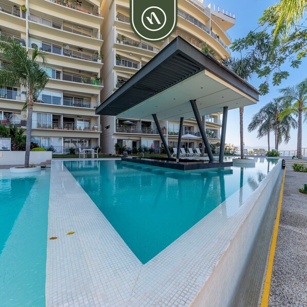 Apartment | 3 bedrooms, Internet - Oceanview 3 BR Penthouse - Private Pool - BBQ (Puerto Vallarta)