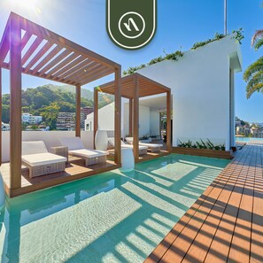 Room - Luxury 1BR Condo - Rooftop Pool - Bay View (Puerto Vallarta)