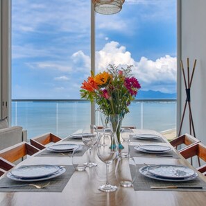 3 bedrooms, Internet - Oceanfront 3BR Condo - Beachclub - Balcony - View (Nuevo Nayarit)