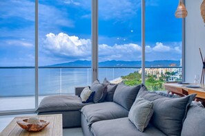 3 bedrooms, Internet - Oceanfront 3BR Condo - Beachclub - Balcony - View (Nuevo Nayarit)