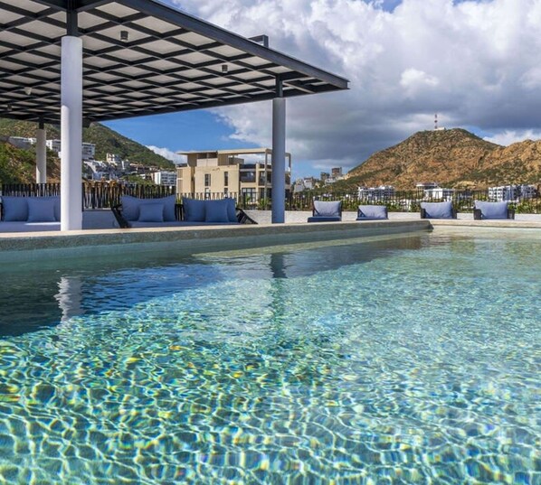 Apartment - Amazing Studio - Terrace Overlooking the Marina (Cabo San Lucas)