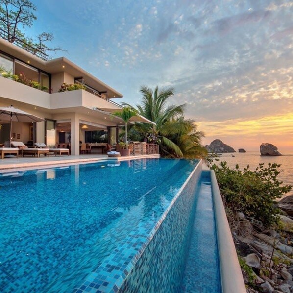 Villa | 6 bedrooms, Internet - Luxury Villa -private Jacuzzi - Ocean View (Puerto Vallarta)