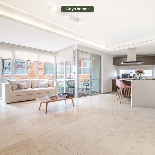 Leilighet | 1 soverom og internett