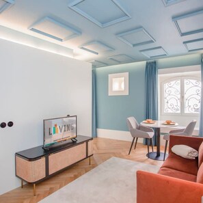 公寓 | 1 多间卧室、熨斗/熨衣板、高速上网