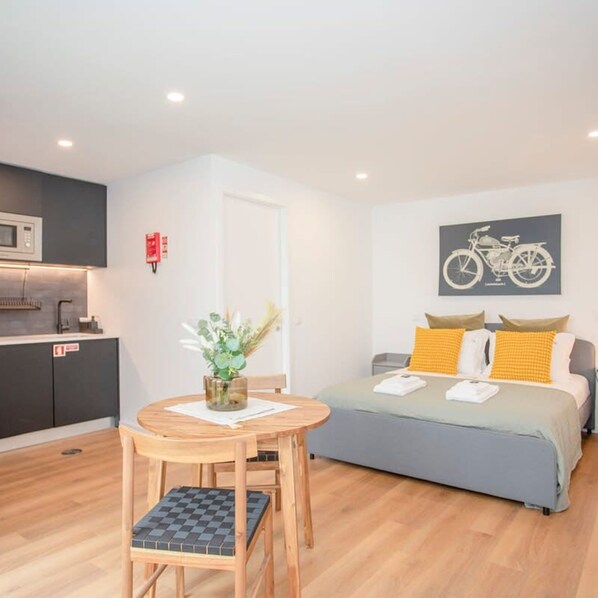 Leilighet | 1 soverom og internett