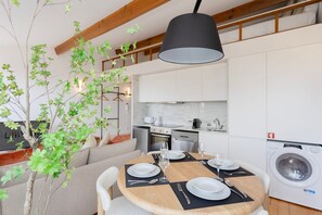 Apartamento | 1 quarto, ferros/tábuas de passar roupa