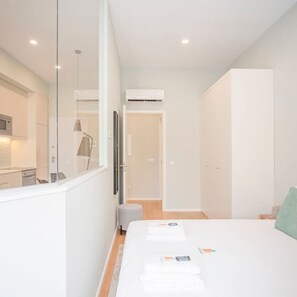 Apartament | 1 dormitori, escriptori i Internet