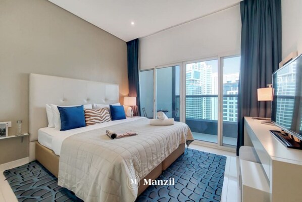 Apartment - Manzil-cozy Studio in Downtown w Burj Khalifa View (Dubai)