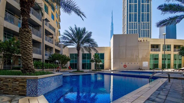 Unclassified image, 1 of 26, button - Manzil - 1BR Burj Views Near Burj Dubai Mall (Dubai)
