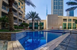 Apartment | 1 bedroom - Manzil - 1BR Burj Views Near Burj Dubai Mall (Dubai)