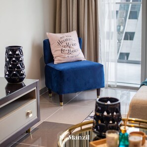 1 bedroom - Manzil - Designer 1 BR Apt Near Burj Dubai Mall (Dubai)