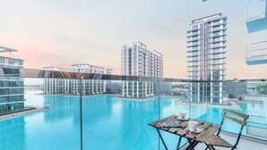 Unclassified image, 3 of 16, button - Manzil - 3BR Maid District One With Burj View (Dubai)