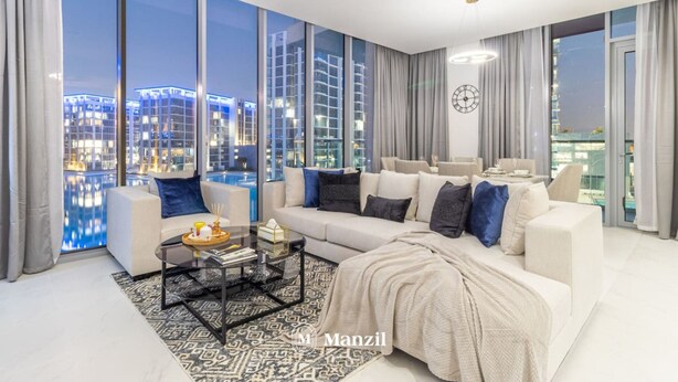 Unclassified image, 1 of 16, button - Manzil - 3BR Maid District One With Burj View (Dubai)