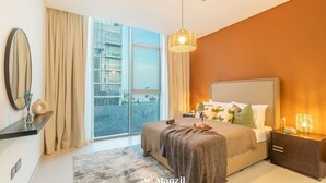Apartment - Manzil - 1BR Districtone Beach Lagoon Access (Dubai)