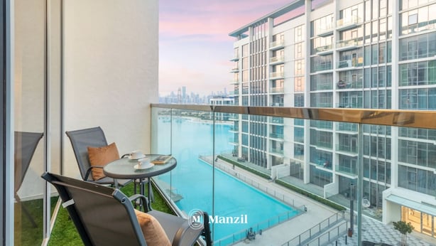 Apartment - Manzil - 1BR Districtone Beach Lagoon Access (Dubai)