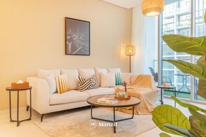 1 bedroom - Manzil - 1BR Districtone Beach Lagoon Access (Dubai)