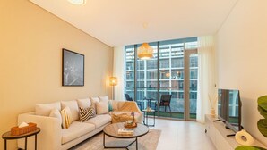 Apartment - Manzil - 1BR Districtone Beach Lagoon Access (Dubai)