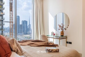 Apartment | 2 bedrooms - Manzil - 2BR Sobha Creek Burj Khalifa View (Dubai)