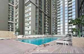 Apartment | 2 bedrooms - Manzil - 2BR Sobha Creek Burj Khalifa View (Dubai)