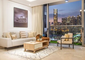 Apartment - Manzil - 2BR Sterling Tower Burj View Downtown (Dubai)