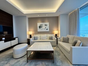 2 bedrooms - Stylish 2BR Apt in Address Skyview With Burj Views (Dubai)