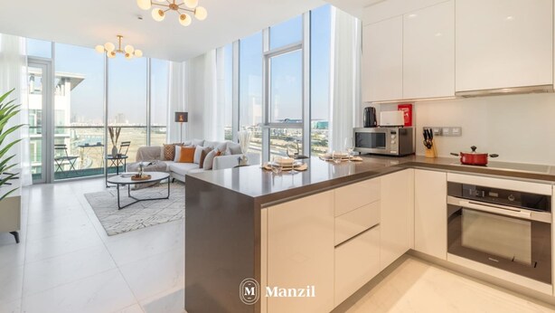 Unclassified image, 1 of 28, button - Manzil - 1BR MBR City Beach Lagoon Access (Dubai)