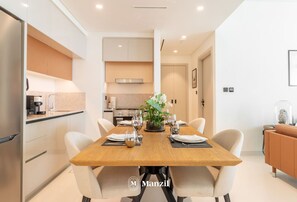 Apartment | 1 bedroom - Manzil - 1BR Emaar Beachfront Sea Palm View (Dubai)