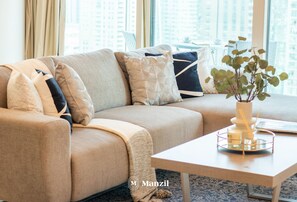 Apartment | 2 bedrooms - Manzil - 2BR Dubai Marina Sea and Marina View (Dubai)