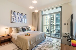 Apartment | 2 bedrooms - Manzil - 2BR Emaar Beachfront Marina View (Dubai)