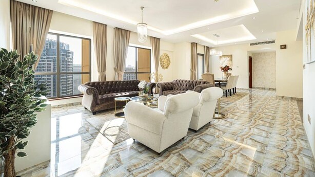 Apartment | 4 bedrooms - Manzil- 4BR Maid JBR Marina Dubai Eye View (Dubai)