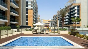 Apartment - Modern Studio in Meydan Pool Gym Near Downtown (Dubai)