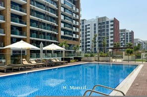 Apartment - Modern Studio in Meydan Pool Gym Near Downtown (Dubai)