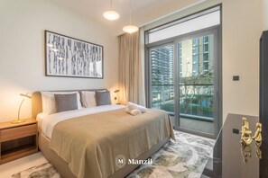 Apartment | 1 bedroom - Manzil - 1BR Emaar Beach Front Sea View (Dubai)